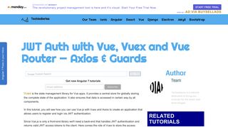 JWT Auth with Vue, Vuex and Vue Router — Axios & Guards ...