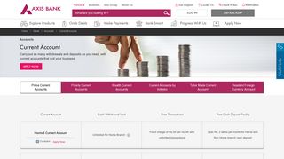 Current Accounts - Axis Bank