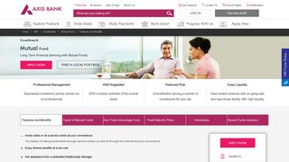 Mutual Fund Investment for NRIs - NRI Investment - Axis Bank