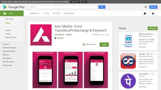 Axis Mobile- Fund Transfer,UPI,Recharge & Payment – Apps on ...