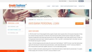 About Axis Bank Personal Loan | Interest Rates, Eligibility, EMI