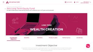 Axis Long Term Equity Fund - Axis Mutual Fund