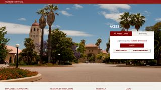 Stanford Axess: Welcome