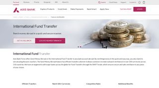 Outward Remittance - Axis Bank