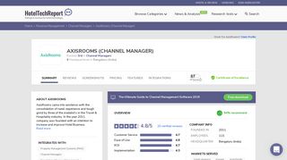 AxisRooms (Channel Manager) Reviews - Ratings, Pros & Cons ...
