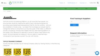 Axonify - The Training Directory - Training Industry