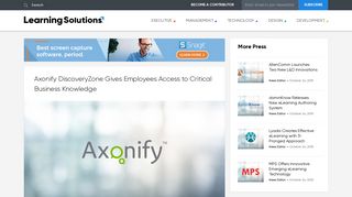 Axonify DiscoveryZone Gives Employees Access to Critical Business ...