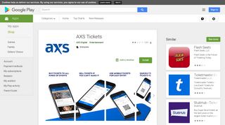 AXS Tickets - Apps on Google Play