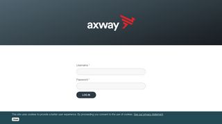 Log in | Axway