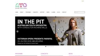 Australian Youth Orchestra: HOME