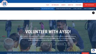 Volunteer With AYSO! – AYSO