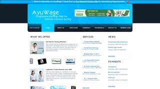 AyuWage - Homepage