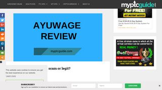 Ayuwage review - Is it scam or legit? |Myptcguide