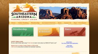Southeastern Arizona Federal Credit Union - Home