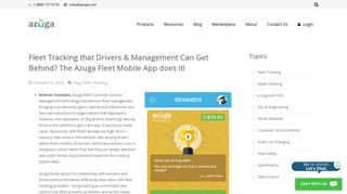 Azuga Fleet Mobile Tracker - Fleet Mobile App | Azuga