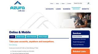 Azura Credit Union - Online & Mobile