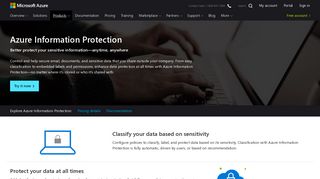 Feature Overview of Azure Information Protection - Microsoft Azure