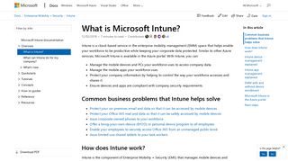 What is Microsoft Intune | Microsoft Docs