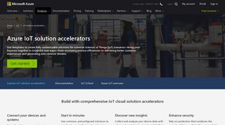 IoT Solution Accelerators | Microsoft Azure