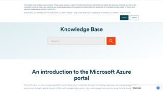 An introduction to the Microsoft Azure portal - Cloud Direct