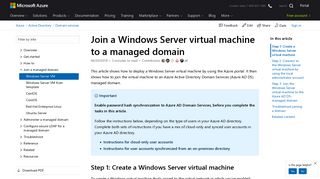 Azure Active Directory Domain Services: Join a Windows Server VM to ...
