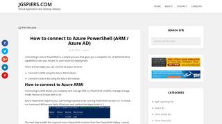How to connect to Azure PowerShell (ARM / Azure AD) – JGSpiers.com