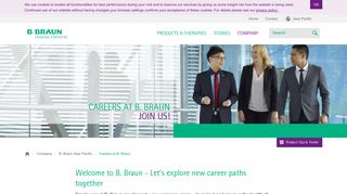 Careers at B. Braun - B. Braun Asia Pacific