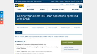 Ease overview - B2B Bank