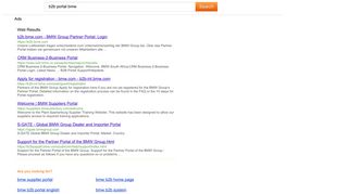 Search results for b2b portal bmw -