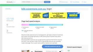 Access b2b.covermore.com.au. login