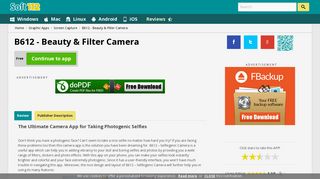B612 - Beauty & Filter Camera Free Download