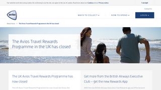 Avios Travel Rewards Programme has closed | Avios