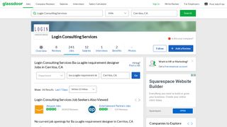 Login Consulting Services Ba ca agile requirement ... - Glassdoor