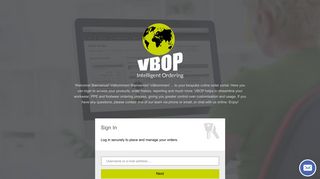 VBOP - Intelligent Ordering from BACA - Customised Workplace ...