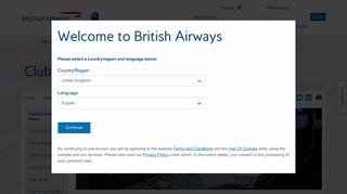 Club World | Information | British Airways