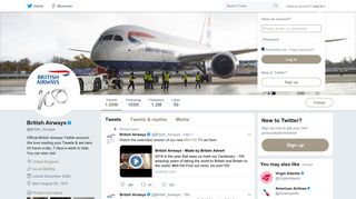 British Airways (@British_Airways) | Twitter