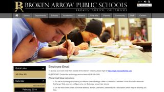 Broken Arrow Public Schools - Employee Email