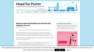 BAA WorldPoints to cut the Avios redemption rate - Head for Points