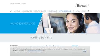 Online Banking - Baader Bank