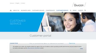 Customer Portal - Baader Bank