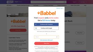 Up to 50% Off Babbel Coupons, Promo Codes + 20.0% Cash Back