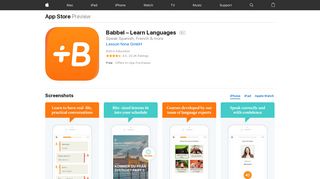 Babbel – Learn Languages on the App Store - iTunes - Apple