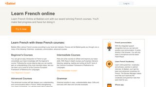 Learn French online - Babbel.com
