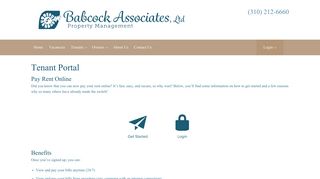 Pay Rent Online in the South Bay AreasBabcock Associates