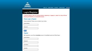 Login or Register - ContactBabel