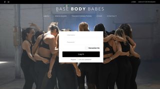 Login - Base Body Babes
