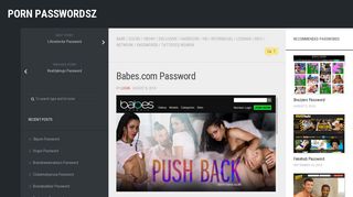 Babes.com Password – Porn PasswordsZ