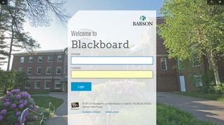 Blackboard Learn - Babson College