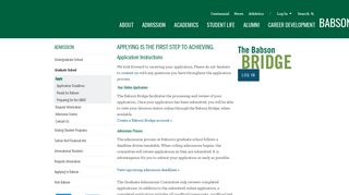 Apply | Babson College