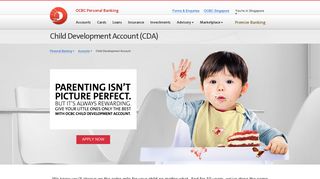Child Development Account - OCBC Singapore - OCBC Bank